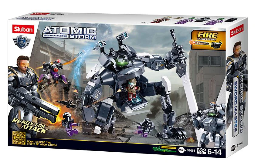 Constructor Sluban  Atomic Storm - Arata-ti sabia foto