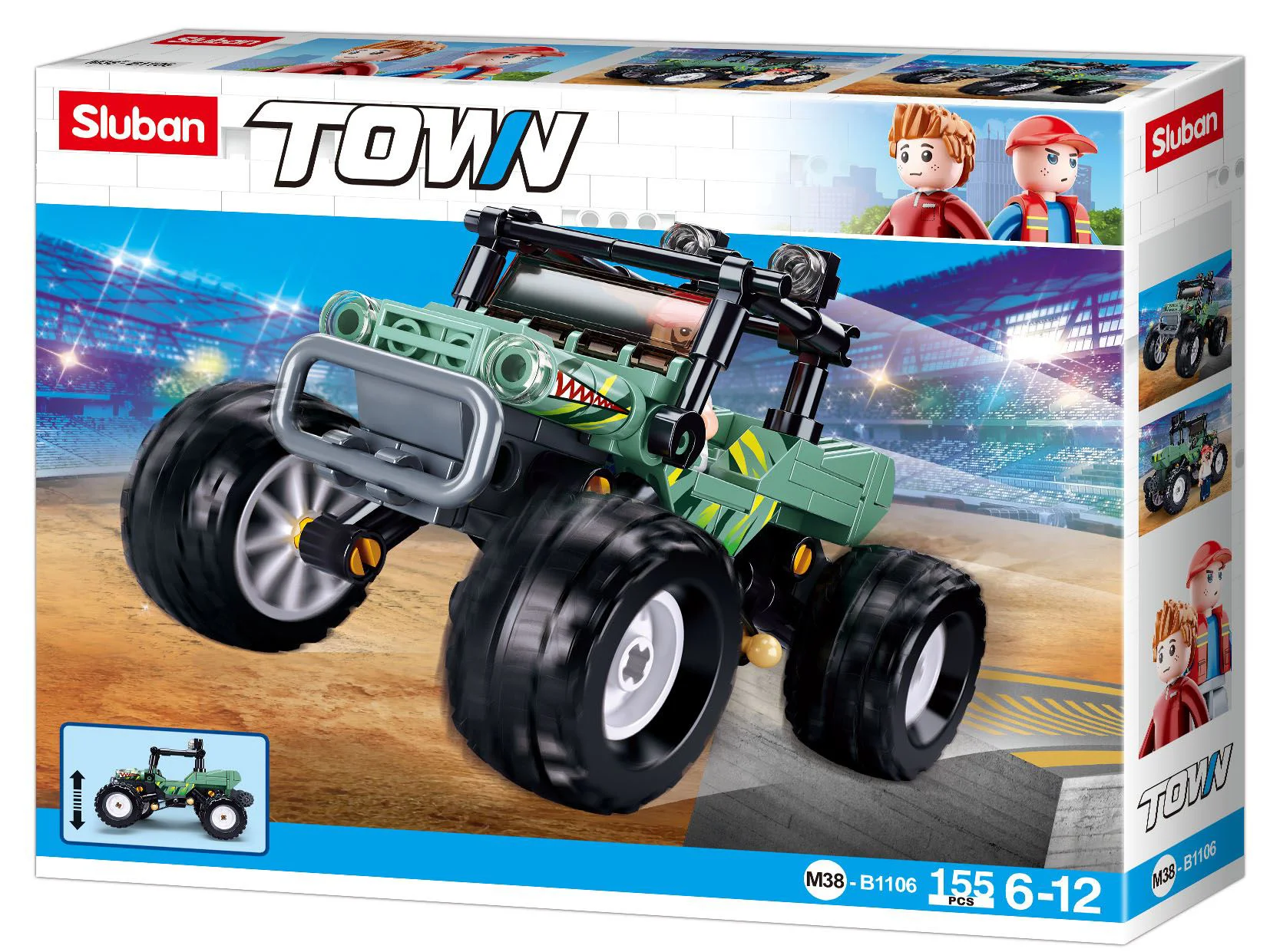 Constructor Sluban Town - Suv Verde