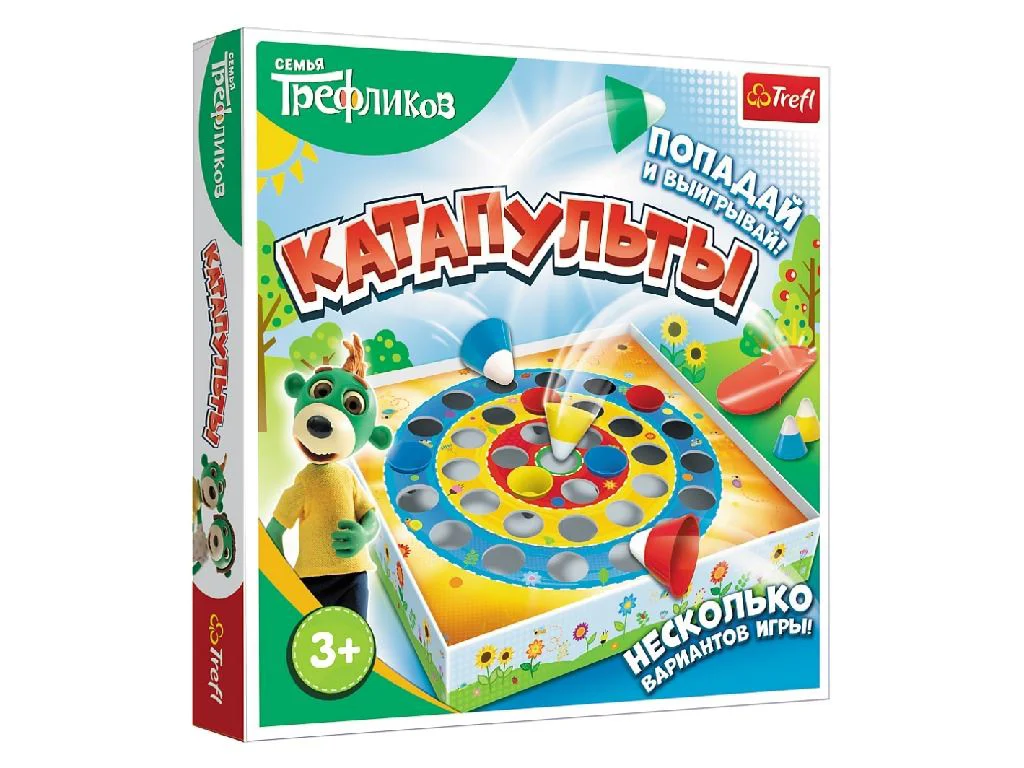 image for Настольная игра Trefl "Семья Трефликов - Катапульты" foto