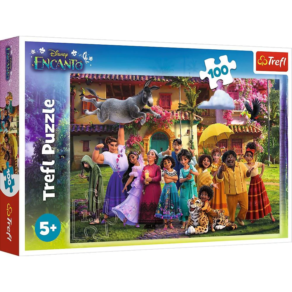 Puzzle Trefl - Magia din Encanto, 100 piese foto