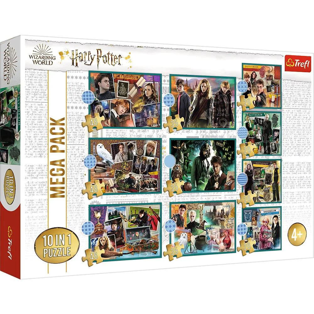 Puzzle Trefl In lumea lui Harry Potter, 10in1 foto