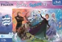 Puzzle Trefl Disney Frozen, Descopera lumea lui Frozen, 160 piese XL foto