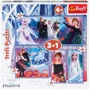 Puzzle Trefl 3+1 Frozen 2 foto