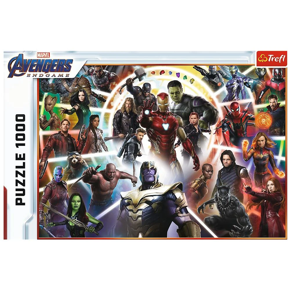 Puzzle Trefl Avengers: Sfarsitul jocului / Eroii Marvel, 1000 piese foto