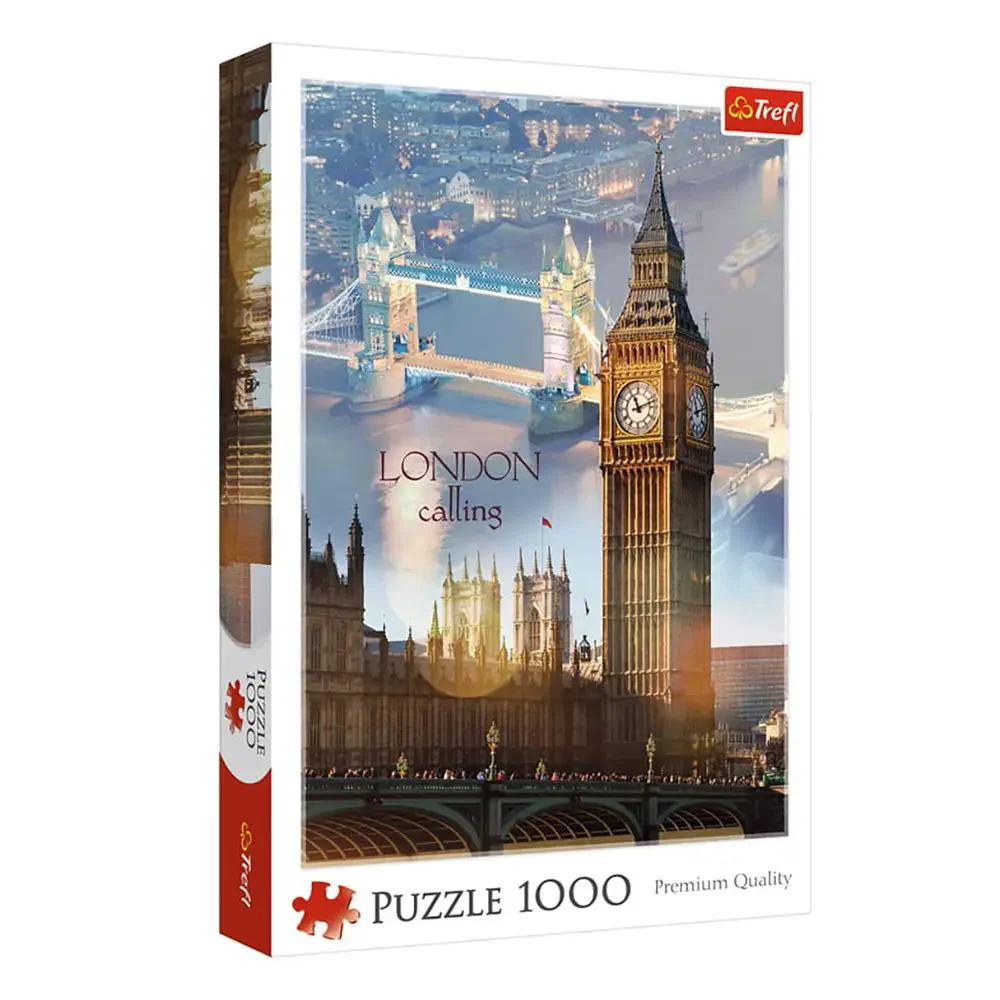 image for Puzzle Trefl Londra la rasarit, 1000 piese foto