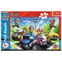 Puzzle Trefl Patrula catelusilor pe motociclete, 100 piese foto