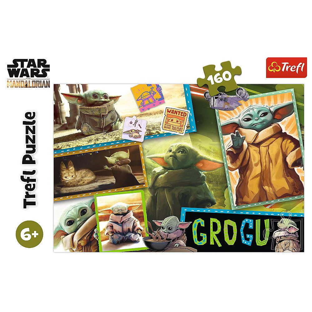 Puzzles Trefl Star Wars Mandalorianul, 160 piese foto