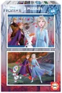 Puzzle Educa 2 in 1 Frozen II, 48 piese foto
