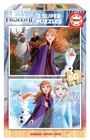 Деревянный пазл Educa 2 в 1 Frozen II, 50 штук foto
