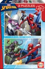 Puzzle Educa 2 in 1 Spider-Man, 2 x 48 piese