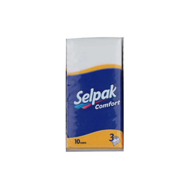 Салфетки Selpak, 10 шт.