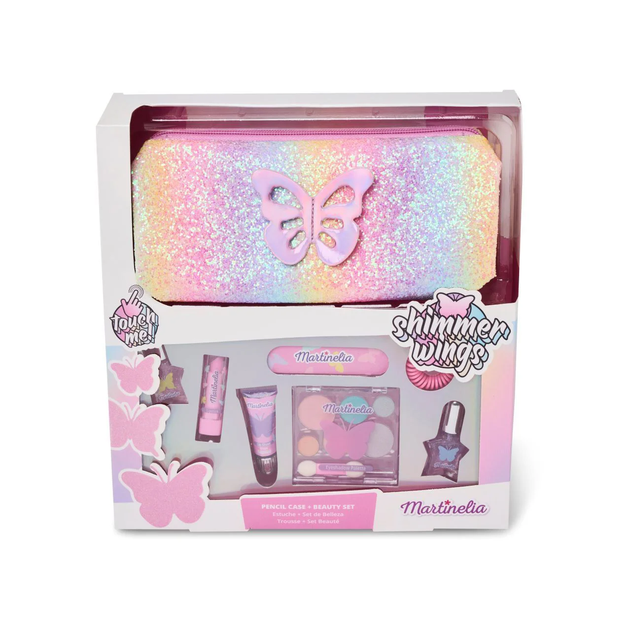 Косметический набор Martinelia Shimmer Wings с пеналом