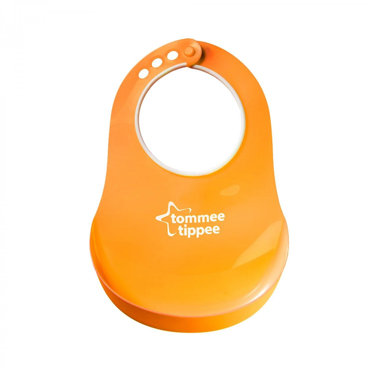 Baveta Tommee Tippee Comfi Oranj (6+ luni) foto