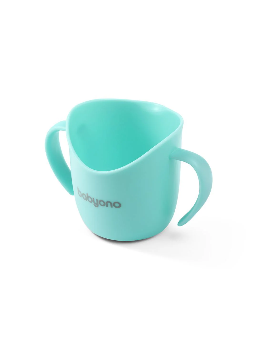 image for Cana ergonomica Babyono pentru exersarea bauturii independente, Menta foto