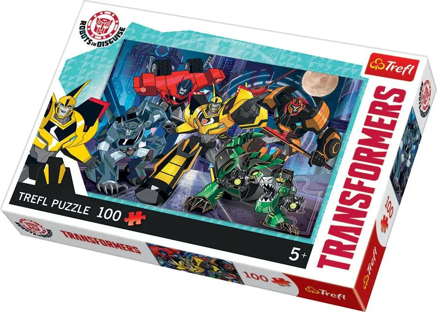 Puzzle Trefl Autobots Team, 100 piese foto