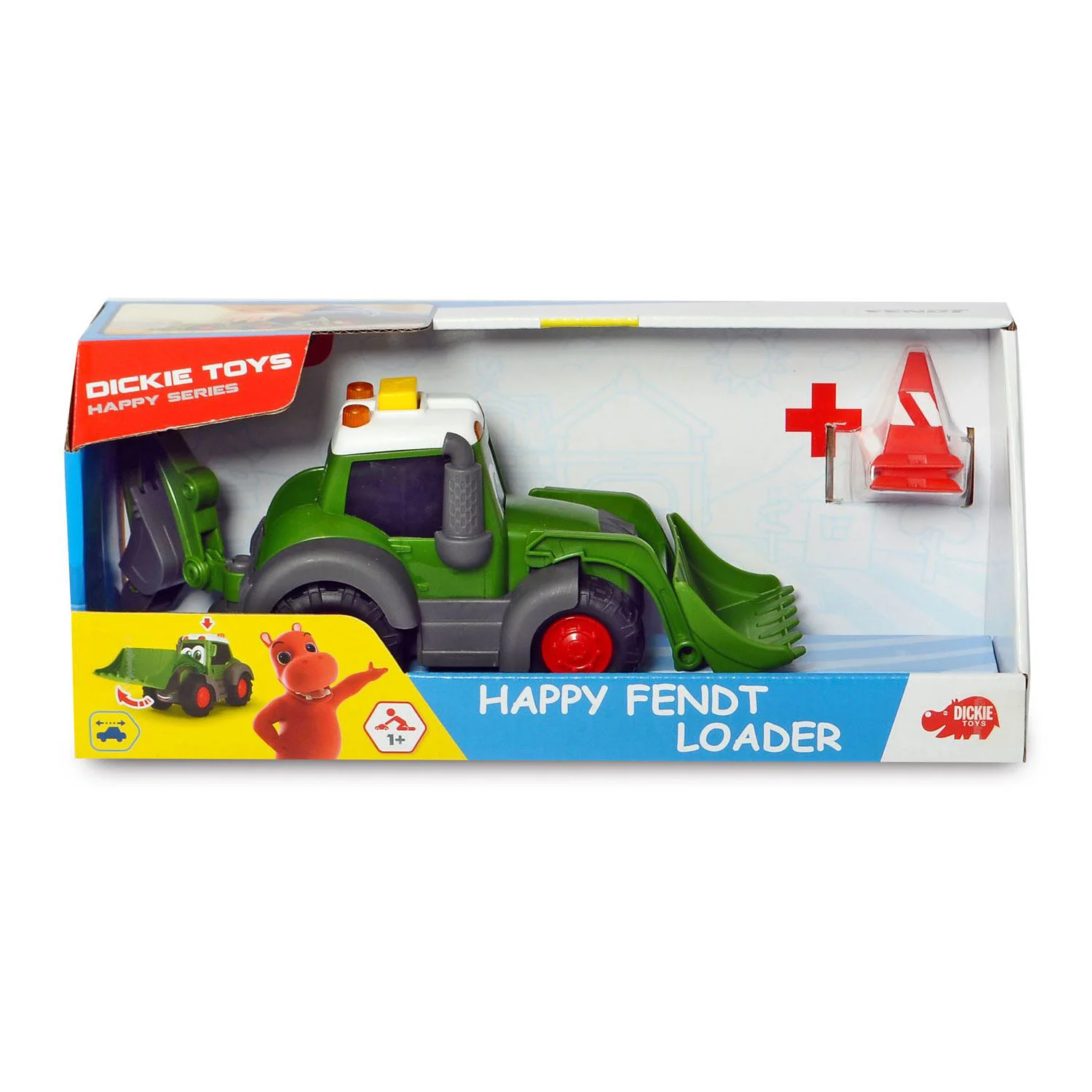 Машина Dickie Погрузчик Happy Fendt, 21 см foto