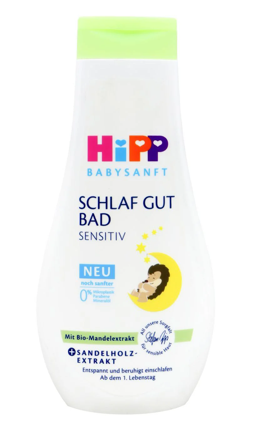 image for Spuma de baie HiPP BabySanft Noapte buna, 350 ml foto