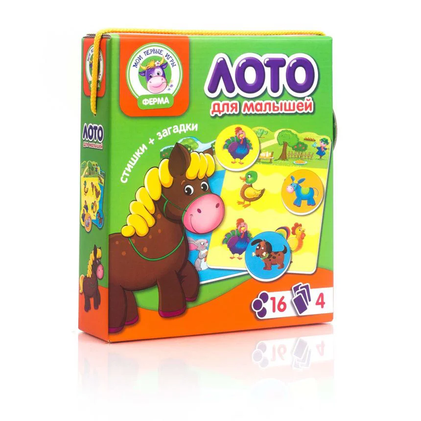 Joc de societate Vladi Toys Лото, Ферма