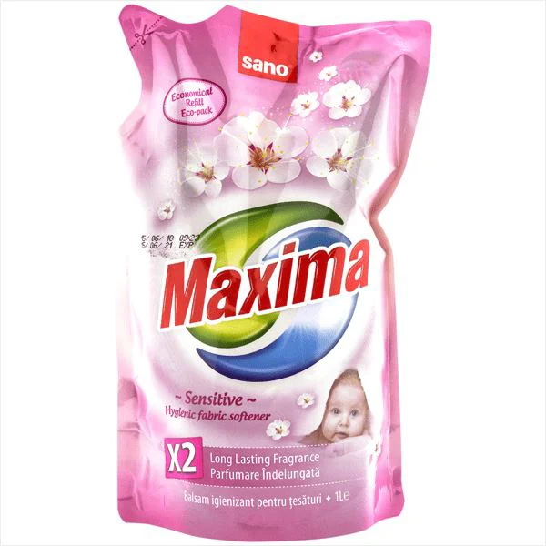 Ополаскиватель для белья Sano Maxima Sensitive, 1 л