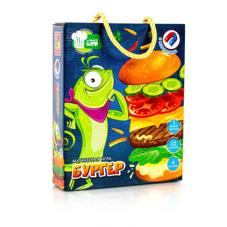 Магнитная игра Vladi Toys Бургер