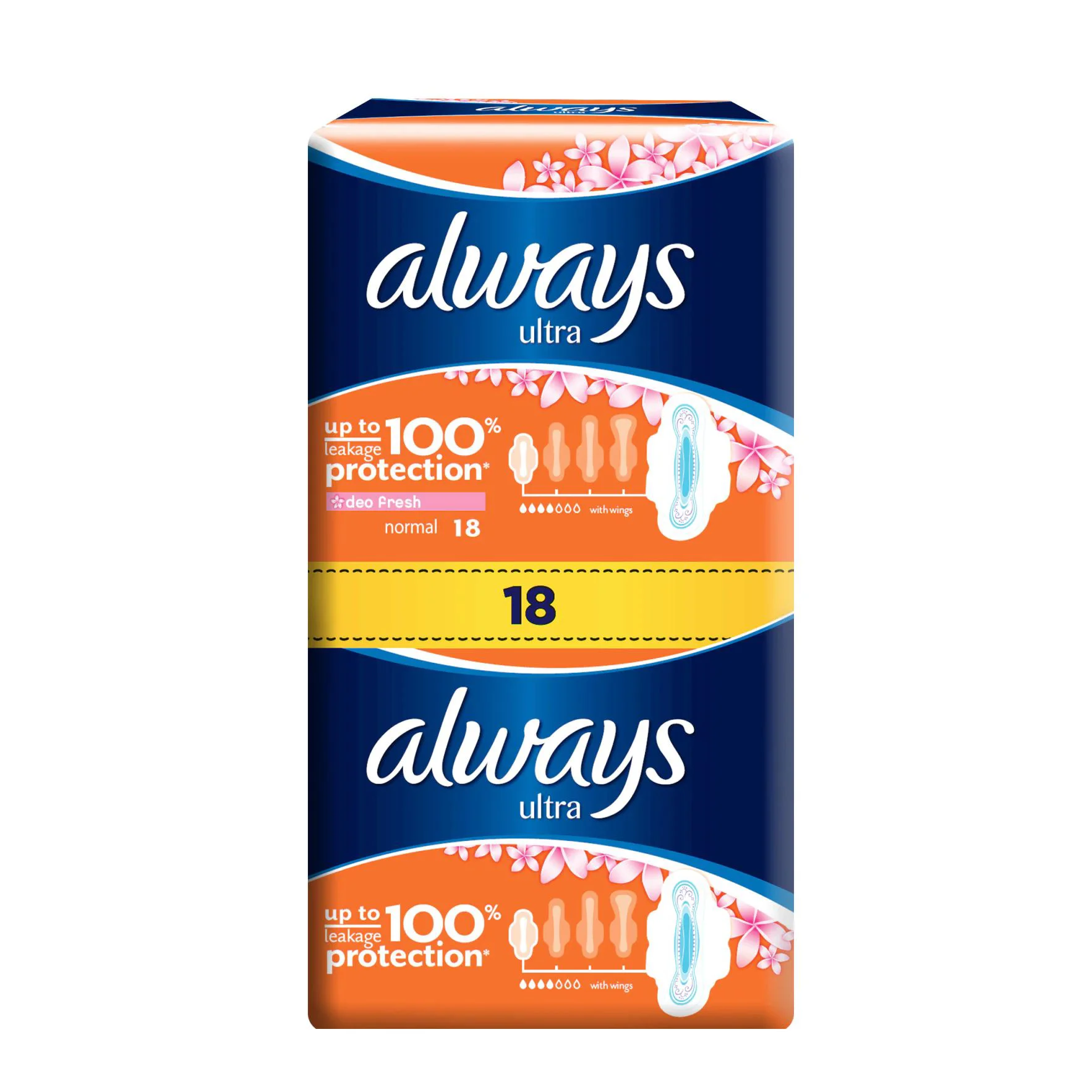 Absorbante Always Ultra Fresh Normal Duo, 18 buc.