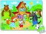 Puzzle moale Vladi Toys Casuta din povesti, A4, 35 piese foto