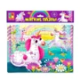 Puzzle moale Vladi Toys Unicorni, A4, 35 piese