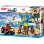 Constructor Sluban City Beach Turnul de salvare foto