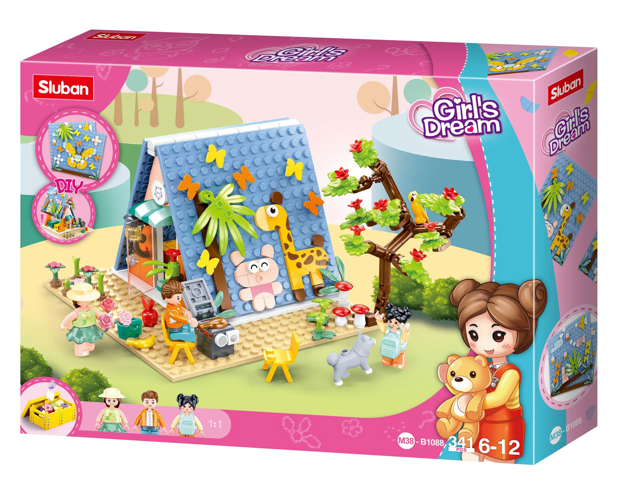 Constructor Sluban Girl's Dream Tabara