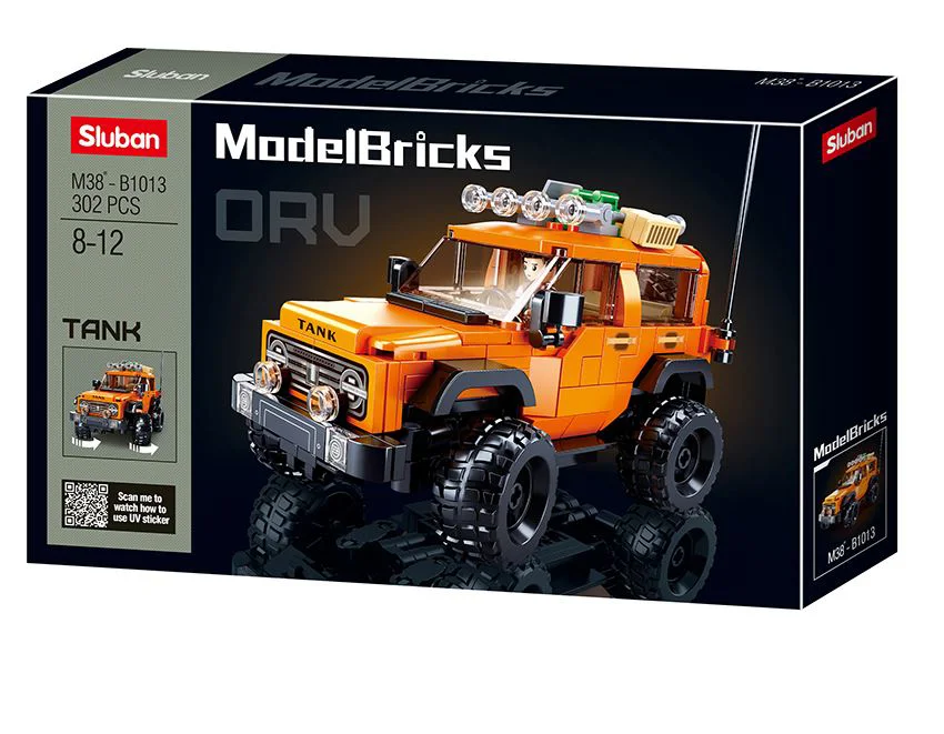 Конструктор Sluban Model Bricks Джип Бронкс