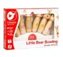 Joc din lemn Hola Toys Classic World Bowling cu Ursuleti foto
