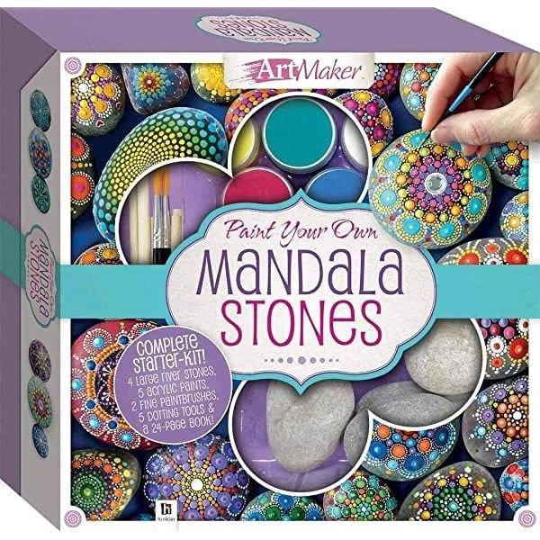 Набор для творчества Paint Your Own Mandala Stones