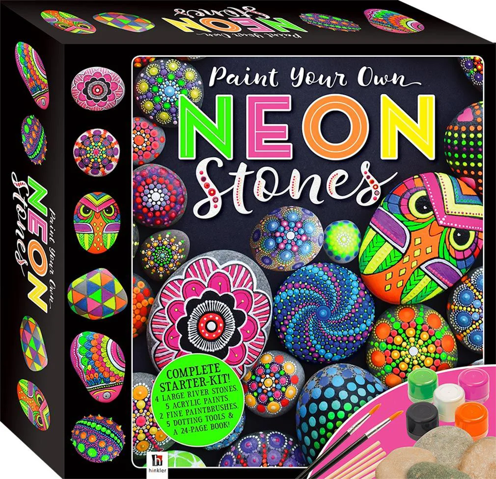 Set de creatie Paint Your Own Neon Stones