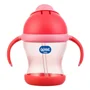 Canuta cu manere si pai WeeBaby (8+ luni), 200 ml foto
