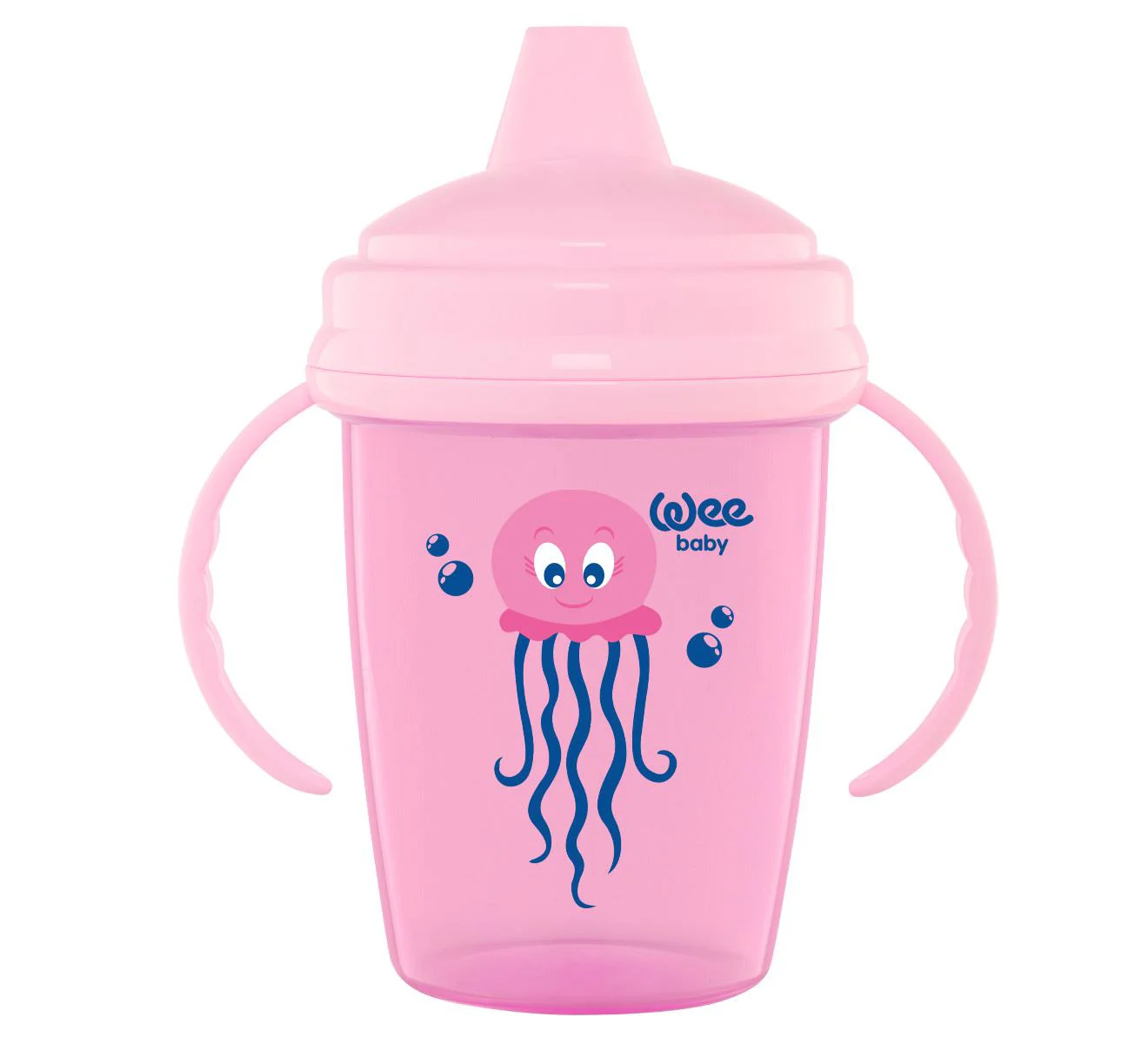 Canuta cu nasuc dur WeeBaby (6+ luni), 240 ml foto