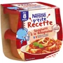 Piure Nestle P'tite Recette Spaghete bolognese (8+ luni), 2x200 g foto