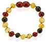 Янтарный браслет для младенцев BabyJem Multicolor