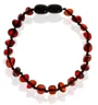 Янтарный браслет для младенцев BabyJem Red