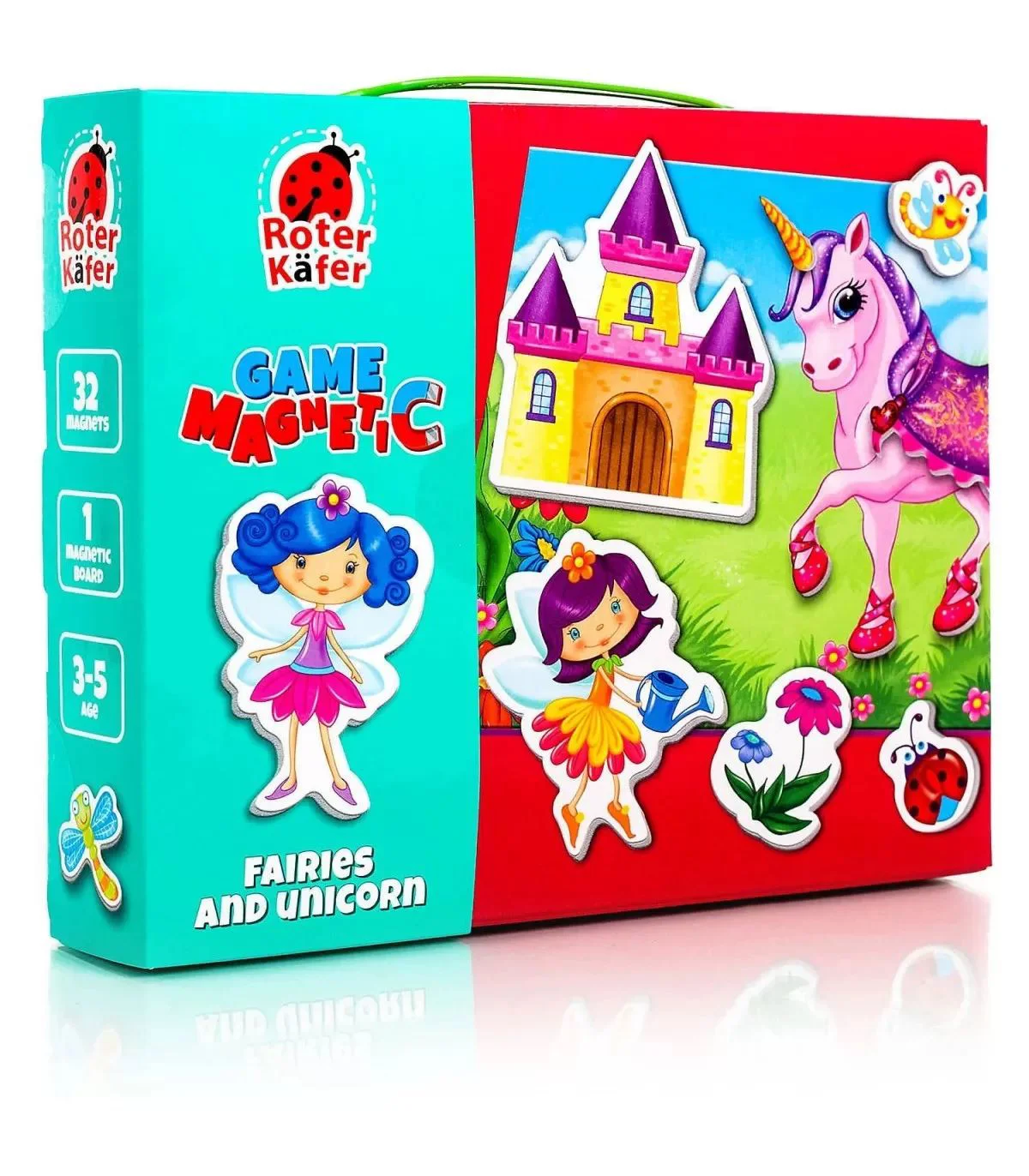 Магнитная игра Roter Kafer Феи и единороги (англ.)