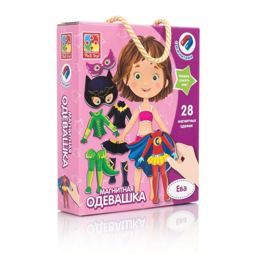 Joc magnetic Vladi Toys Imbraca Papusa Eva