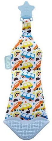 Детский галстук с аксессуаром для прорезывания зубов BabyJem Blue