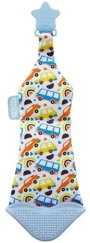 Детский галстук с аксессуаром для прорезывания зубов BabyJem Blue