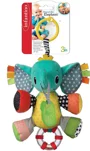 Jucarie moale cu inel de agatat Infantino "Elefant" foto