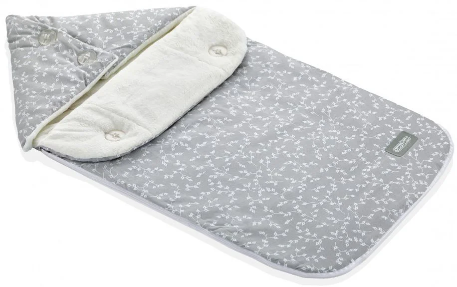 Многофункциональное хлопковое одеяло BabyJem Grey