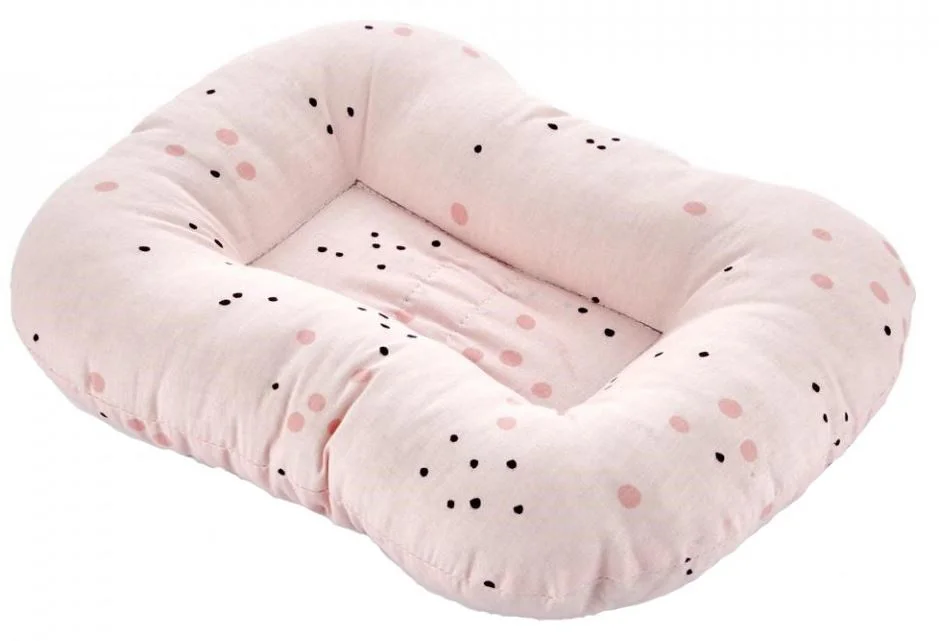 image for Подушка для кормления в горошек BabyJem Pink foto