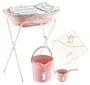 Set de baie complet pentru bebelusi cu 6 piese BabyJem Roz