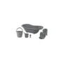 Set de baie din 4 piese BabyJem Anthracite