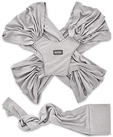 image for Эластичная переноска BabyJem Grey для младенцев foto