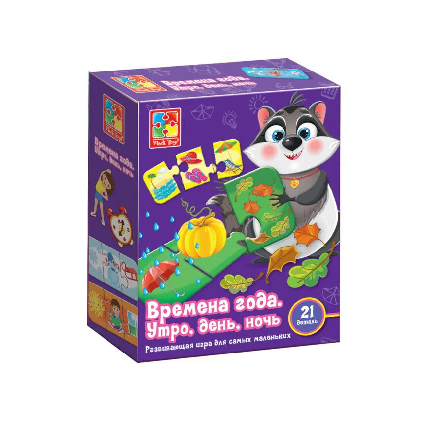 image for Развивающая игра Vladi Toys Времена года foto