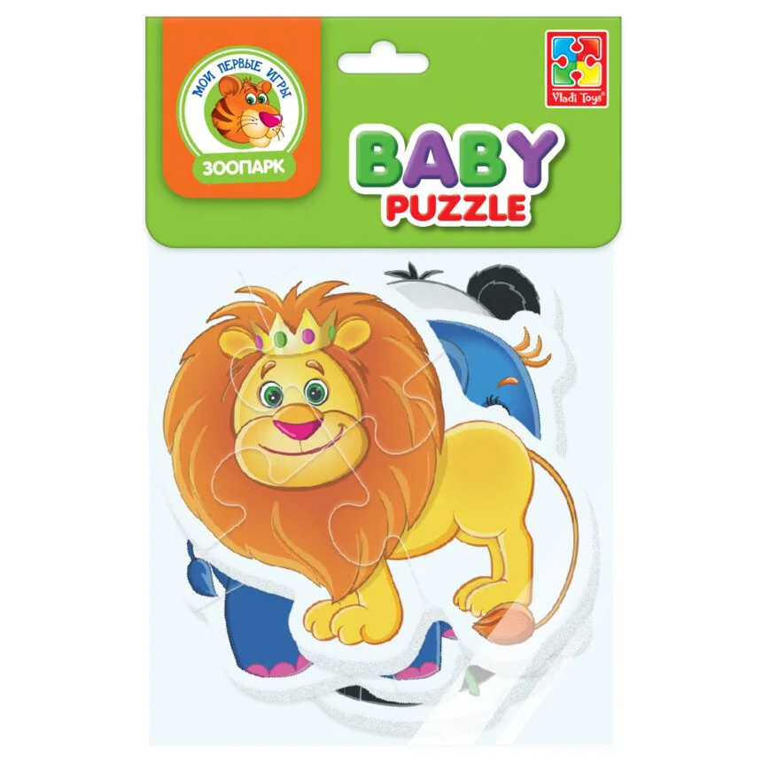 image for Puzzle Baby Vladi Toys Animale de la Zoo foto